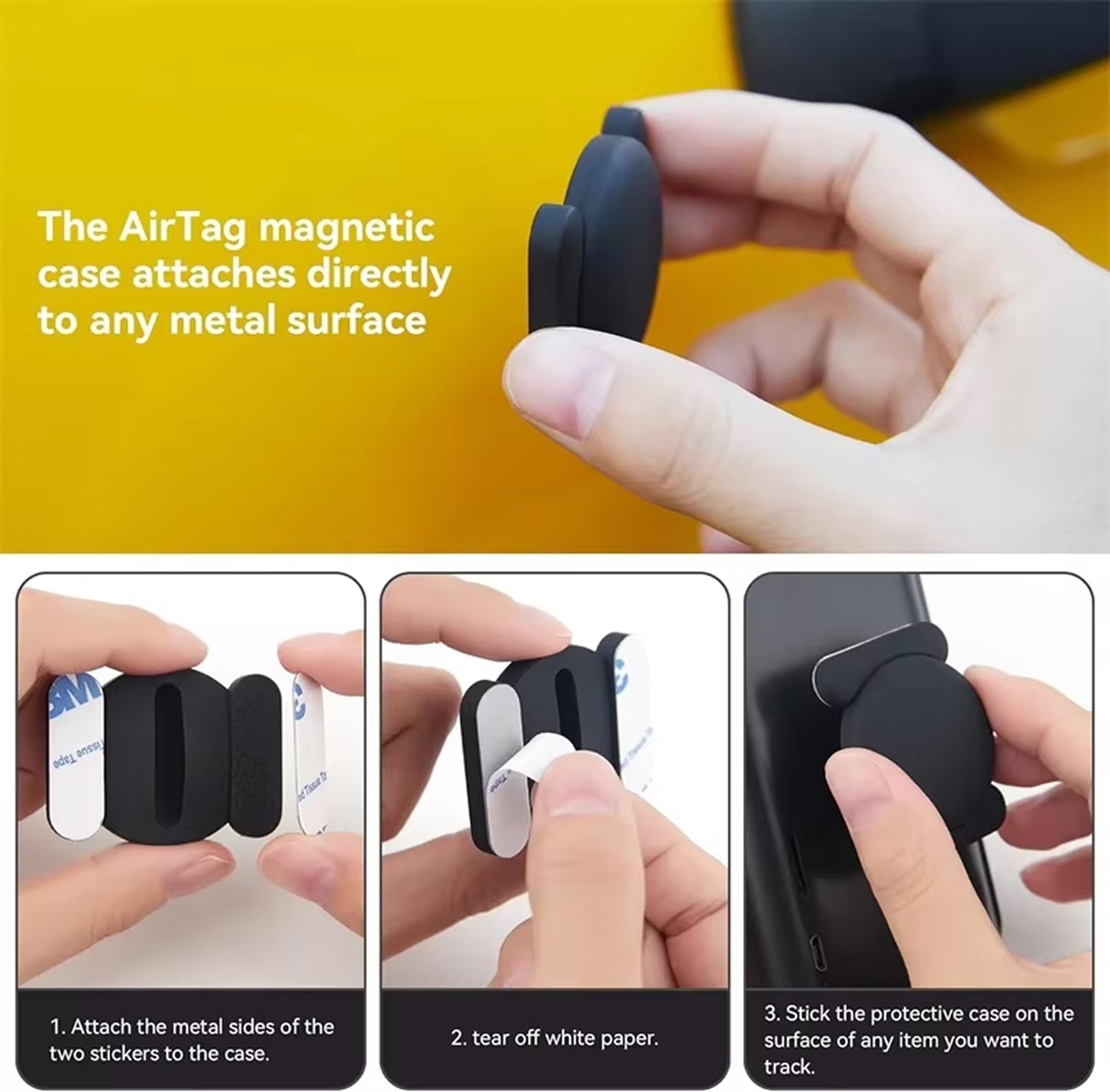 Magnetic GPS Tracker Case